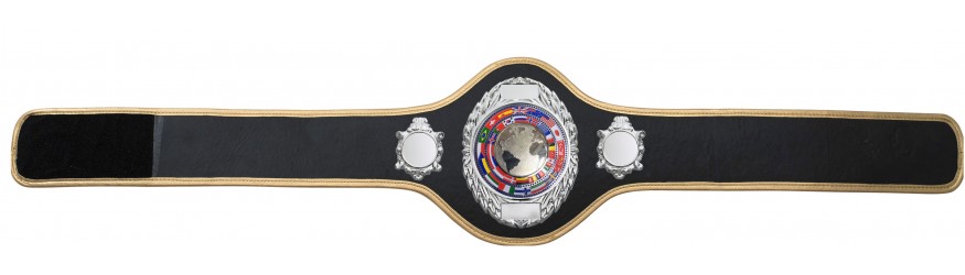 CHAMPIONSHIP BELT PRO286/S/WLDFLAGS - AVAILABLE IN 10+ COLOURS